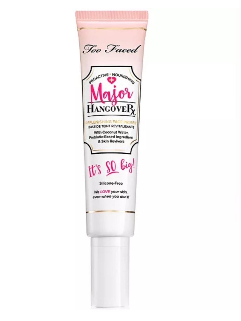 TOO FACED MAJOR HANGOVER REPLENISHING FACE PRIMER IT’S SO BIG JUMBO SIZE